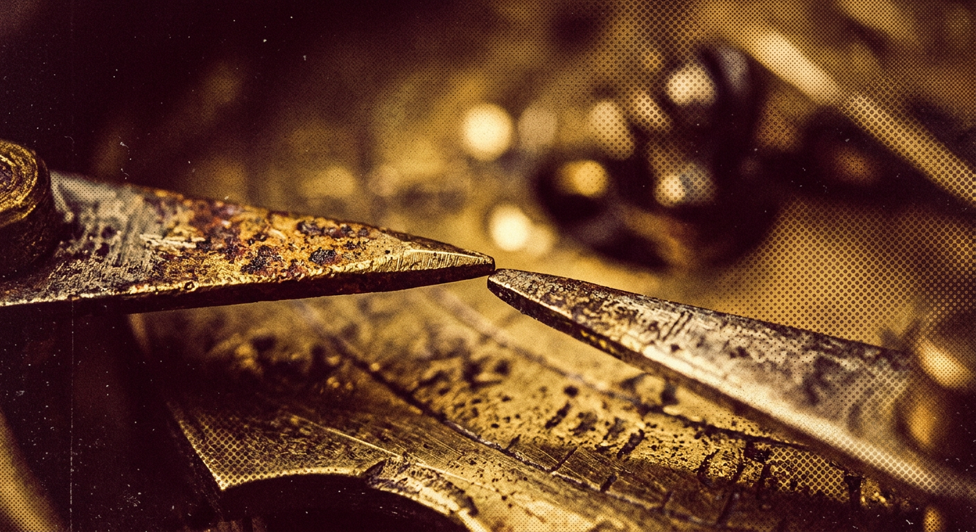 Macro close-up of brass compass needles near a numerology compatibility calculator chart
